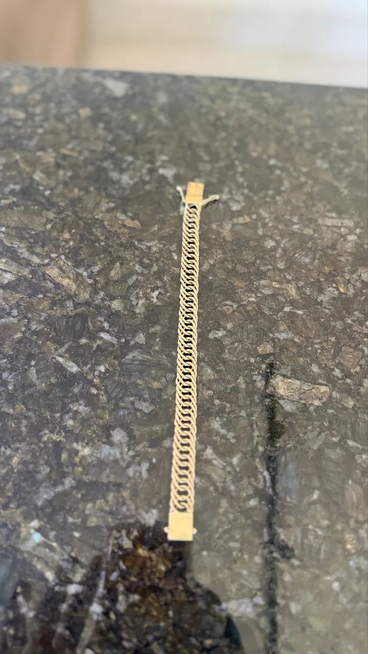 PULSEIRA DE OURO 18k 33 gramas  - Foto 3