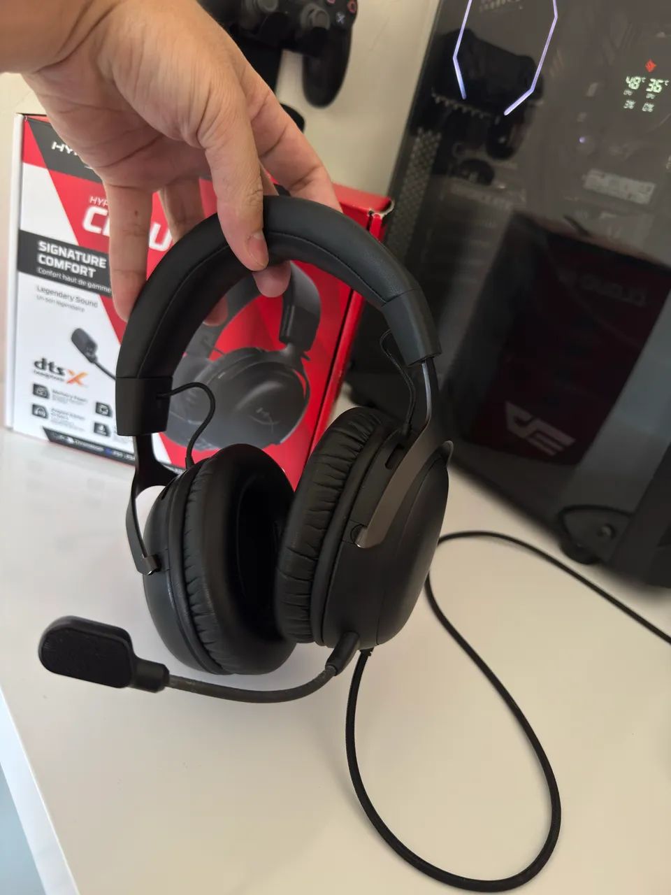 Fone HyperX Cloud III com fio  - Foto 3