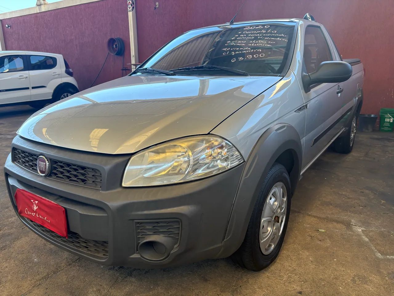 Fiat Strada Working Hard 1.4 Fire Flex 8V CS 2020 - Foto 3