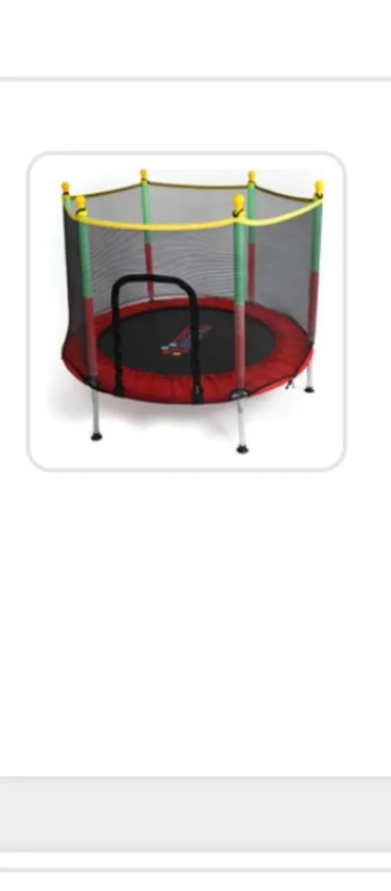 Cama elástica infantil 