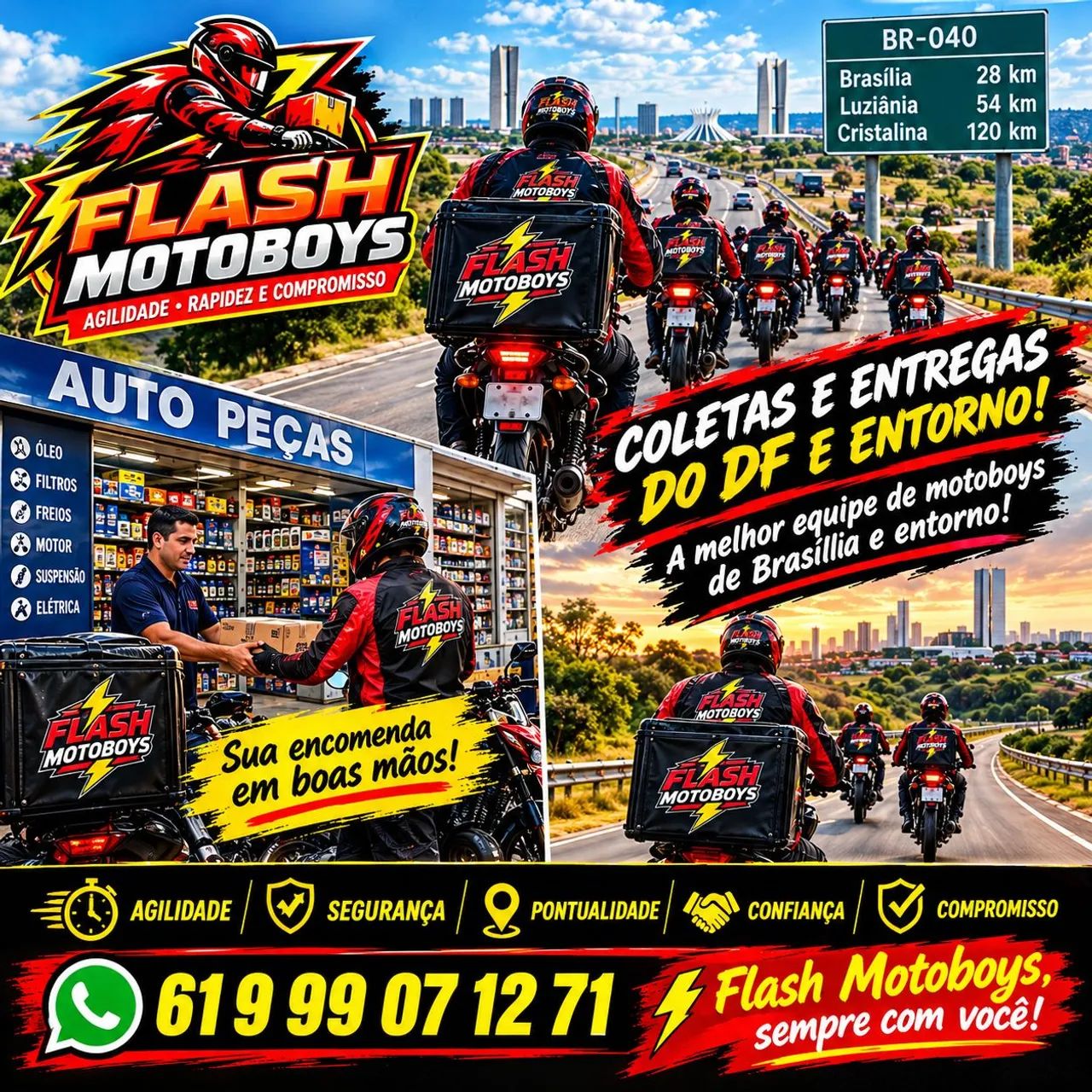 Vaga pra motoboy 