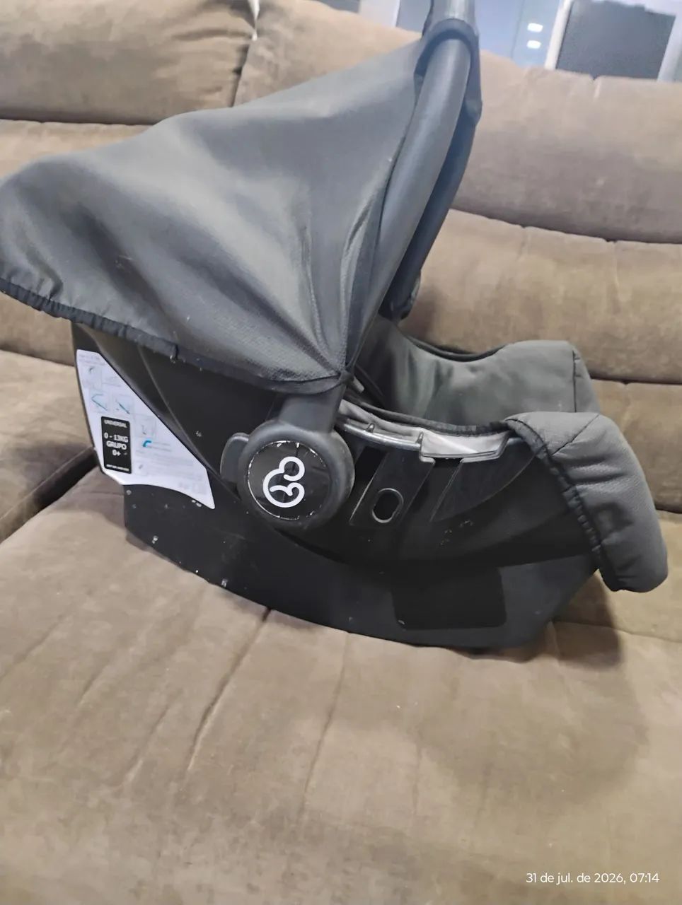 Cadeirinha  bebê conforto Galzerano 
