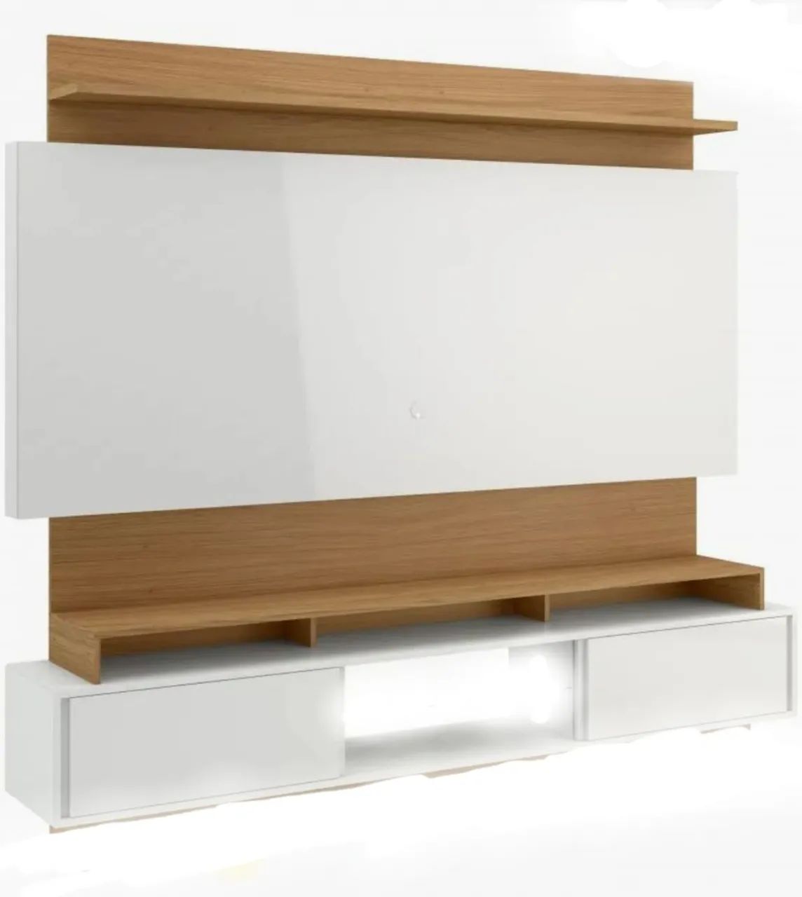  Rack com Painel Beige - Foto 2