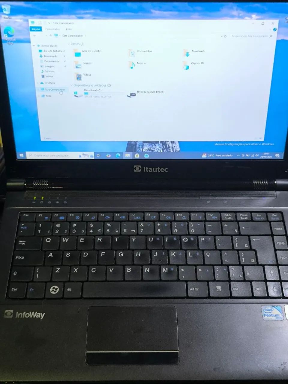 ? Notebook Itautec InfoWay - Pronto para Uso! - Foto 4