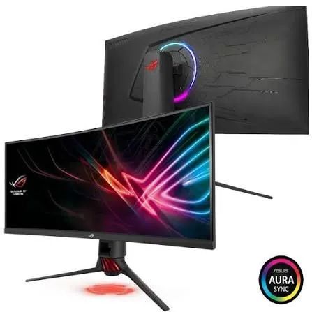 Monitor Gamer 35'' 1ms 100hz Rog Strix Xg35vq-uwqhd  - Foto 4