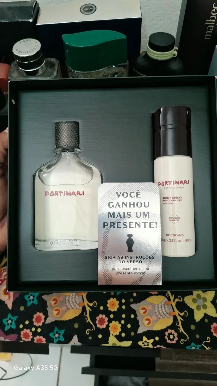 Vendo 2 perfumes Malbec e Kit Portinari com desodorante  - Foto 3