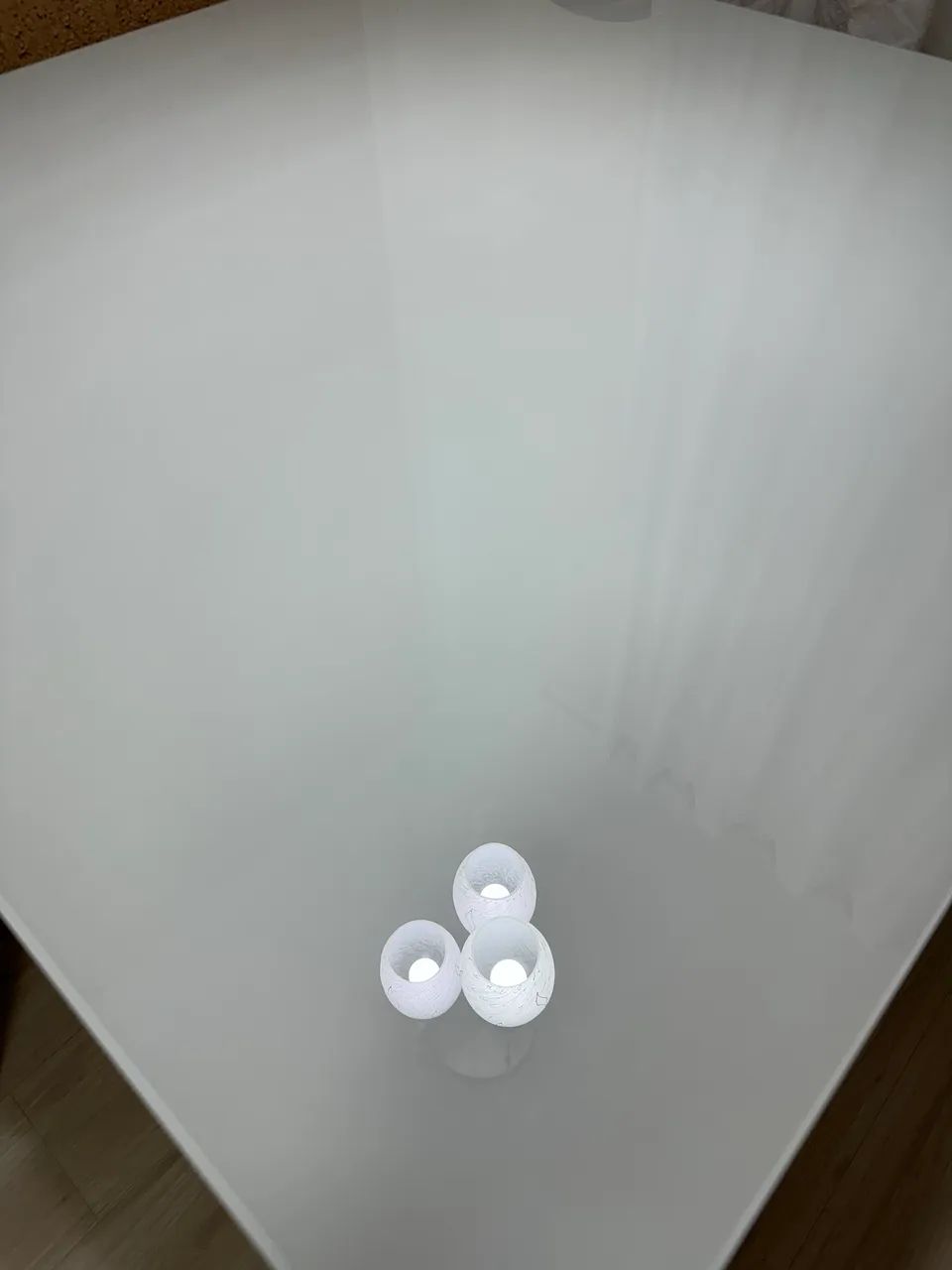Mesa com tampo de vidro de 4 lugares - Foto 4