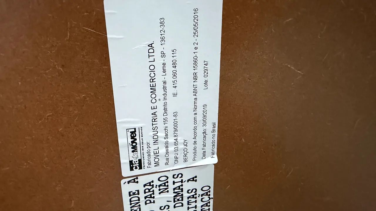 Berço Cia do Móvel Joy com colchão | ótimo estado - Foto 5
