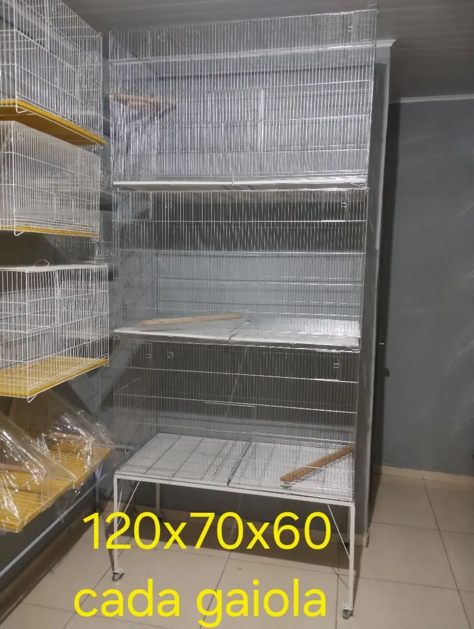 Gaiolas de ferro para aves - Foto 5