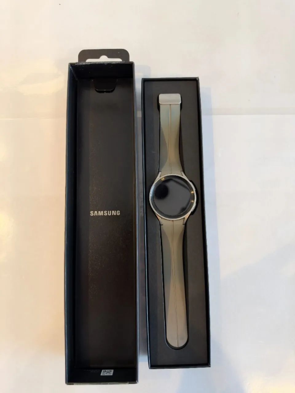 Galaxy Watch5 Pro 45mm Titânio - Completo na caixa, impecável - Foto 5
