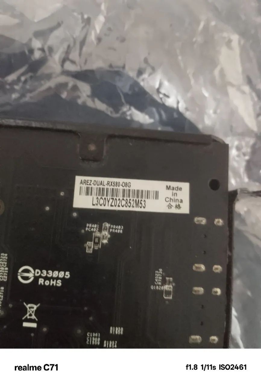 Placa de vídeo RX 580 8GB funcional tudo ? - Foto 3