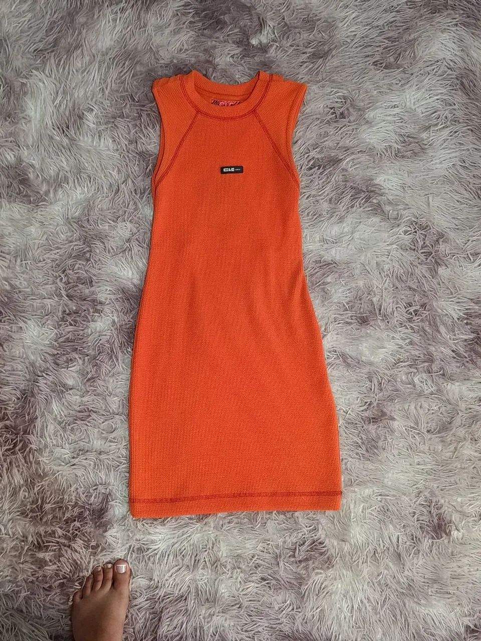 Vestido Laranja Colcci Original 