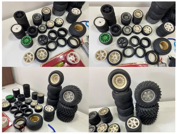 Automodelo - Lote Peças - Rodas, Pneus diversos - Foto 3