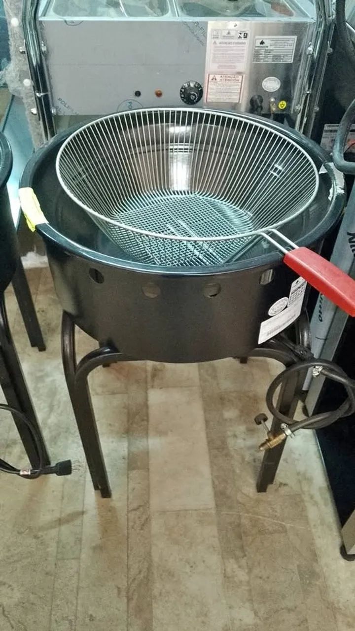 FRITADEIRA 14L A GÁS NOVA 