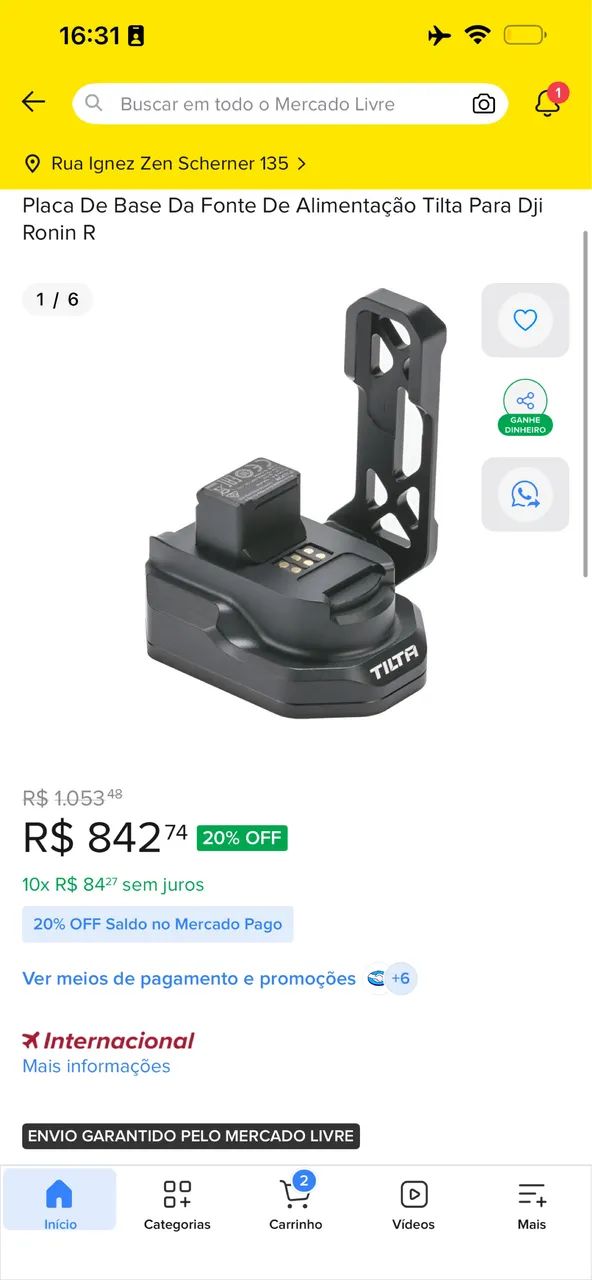 Tilta power supply RS3 compatível  - Foto 2