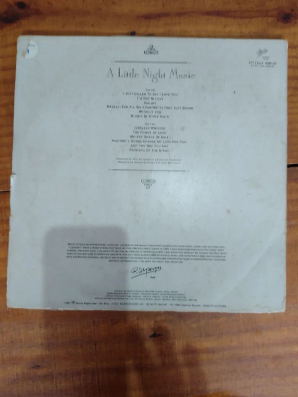 Richard Clayderman - A Little Night Music - Foto 2