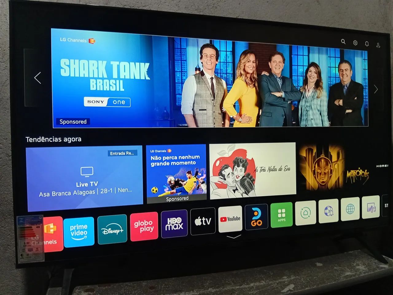 Tv smart 50 polegadas 4k