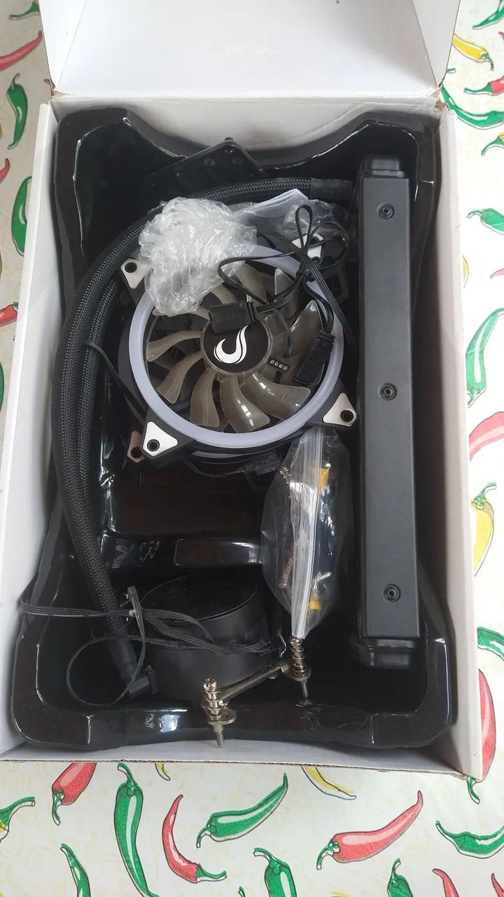 Water Cooler Rise Mode, 240mm, AMD/Intel, Preto  - Foto 2