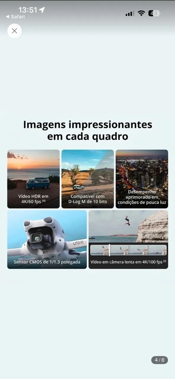 DJI LITO x1 Fly More Combo Plus - Foto 4