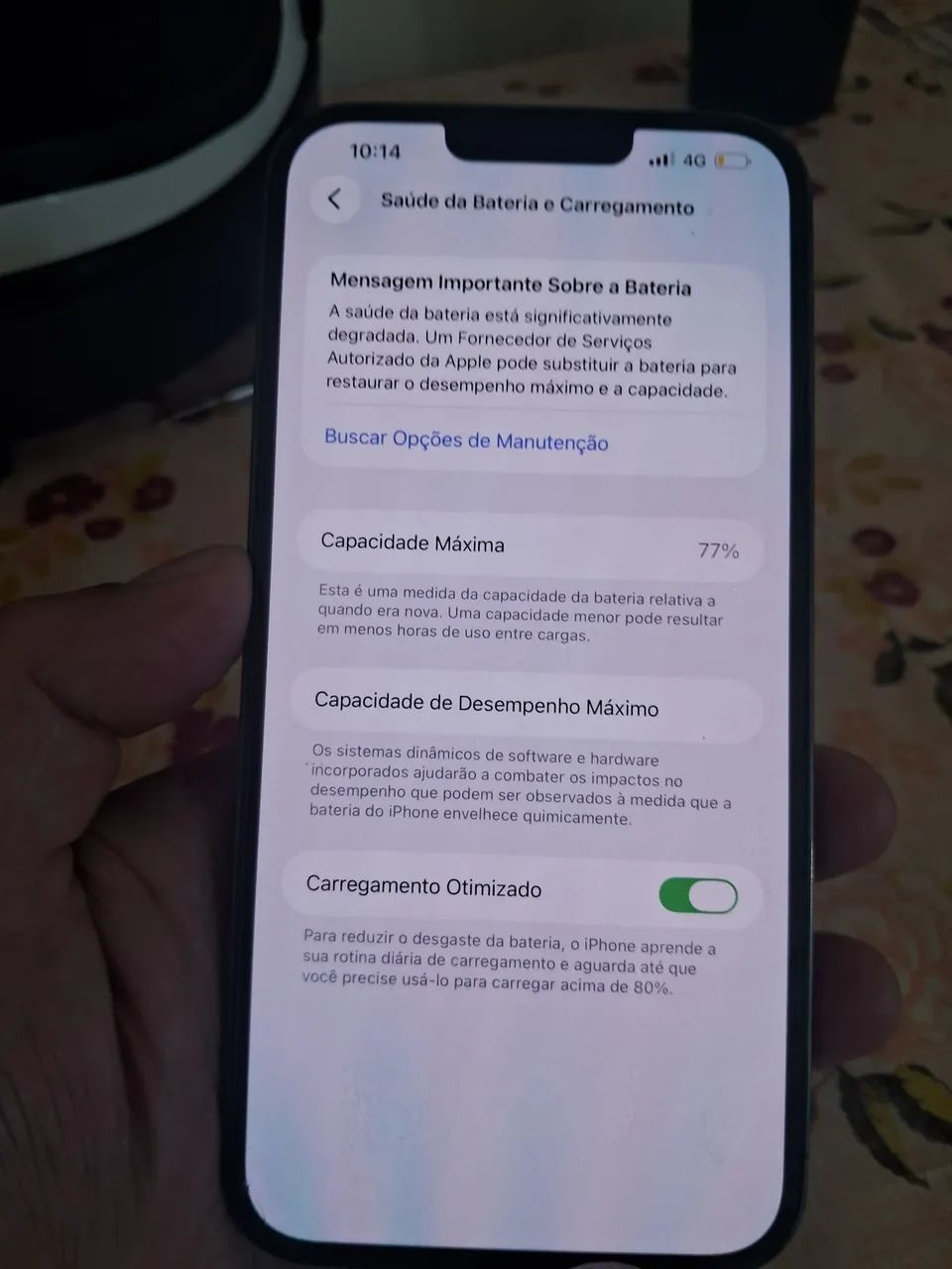 IPhone 13 pro máx lindo sem marcas de uso (era de mulher) - Foto 5