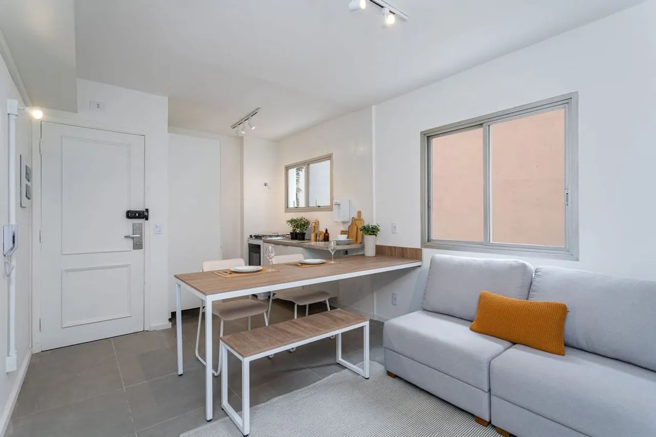 Apartamento com 1 Quarto para alugar, 32m² - Consolação