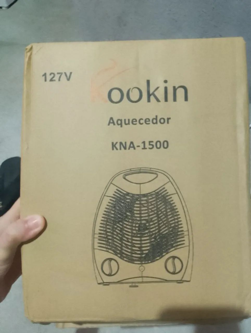 Aquecedor kookin 127 V 