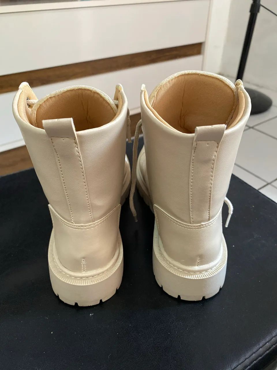 Coturno bege - Foto 3