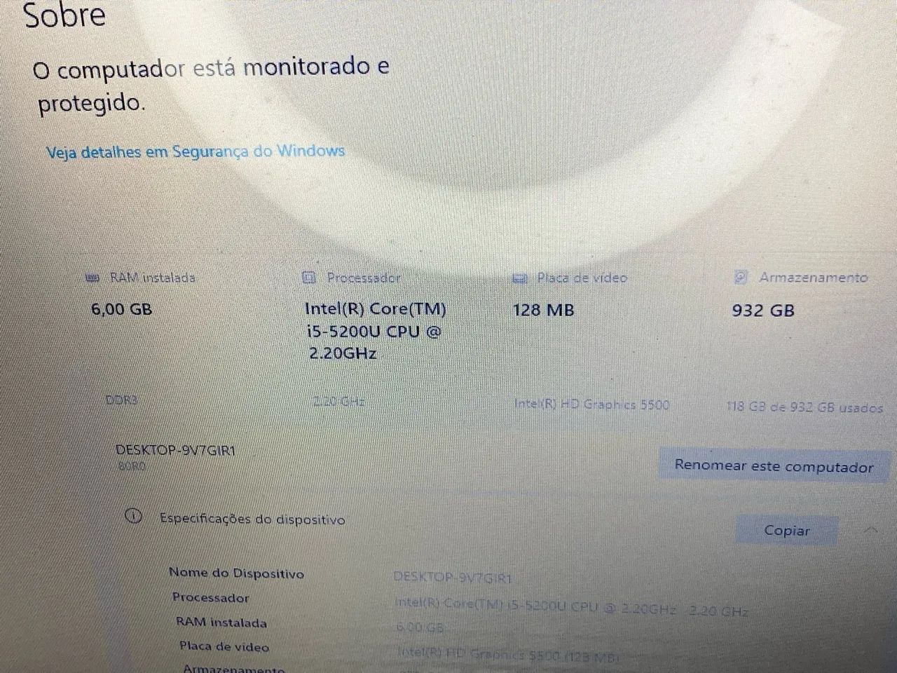 Notebook Lenovo G50 - Usado - Foto 2