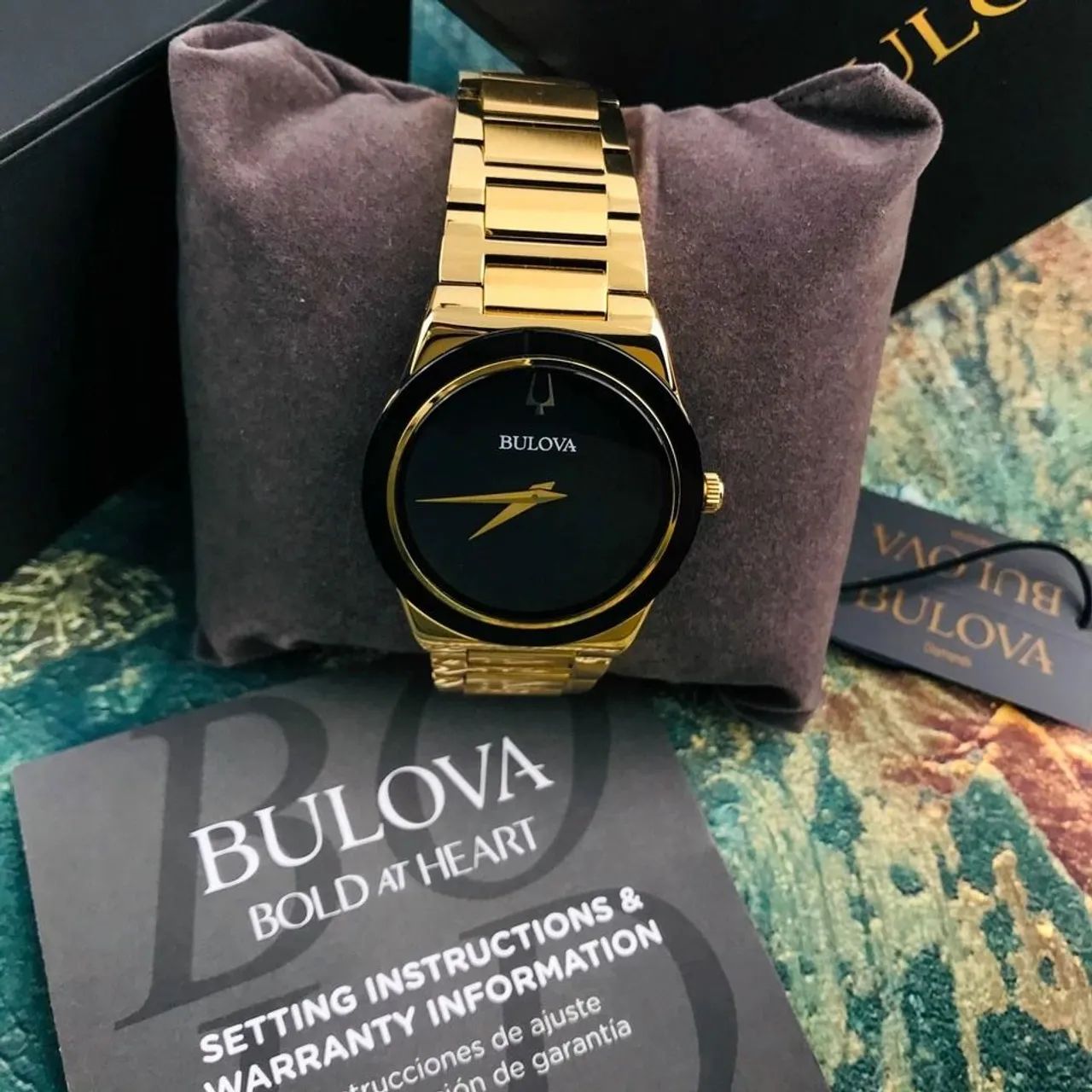 Relógio Bulova Original com Caixa 
