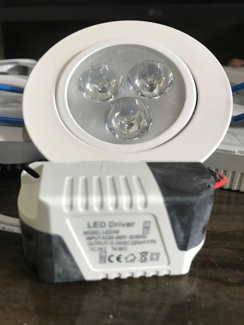 Lâmpadas de croikas usadas c/ led driver  - Foto 2