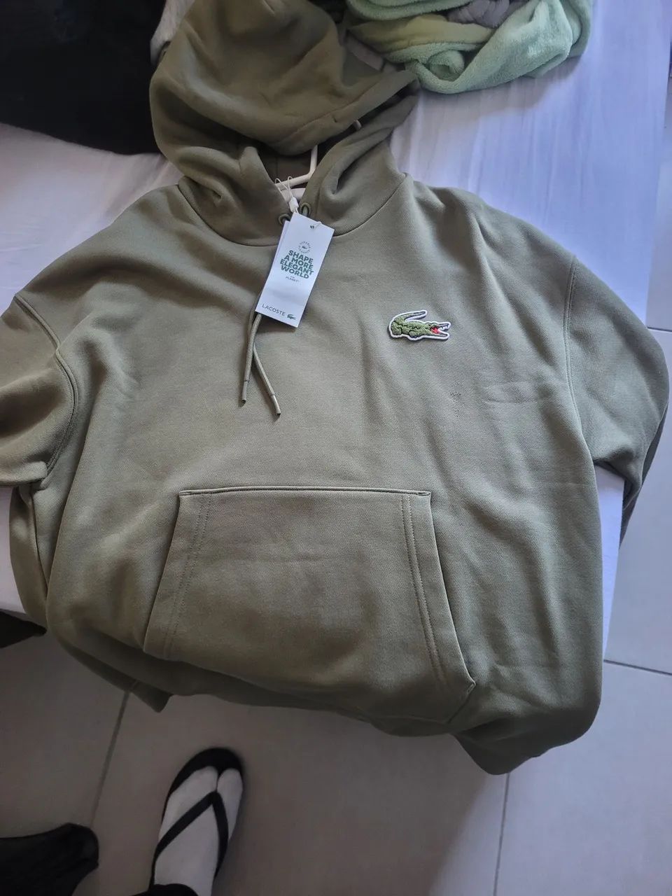 Moletom lacoste original comprado nos EUA  - Foto 4