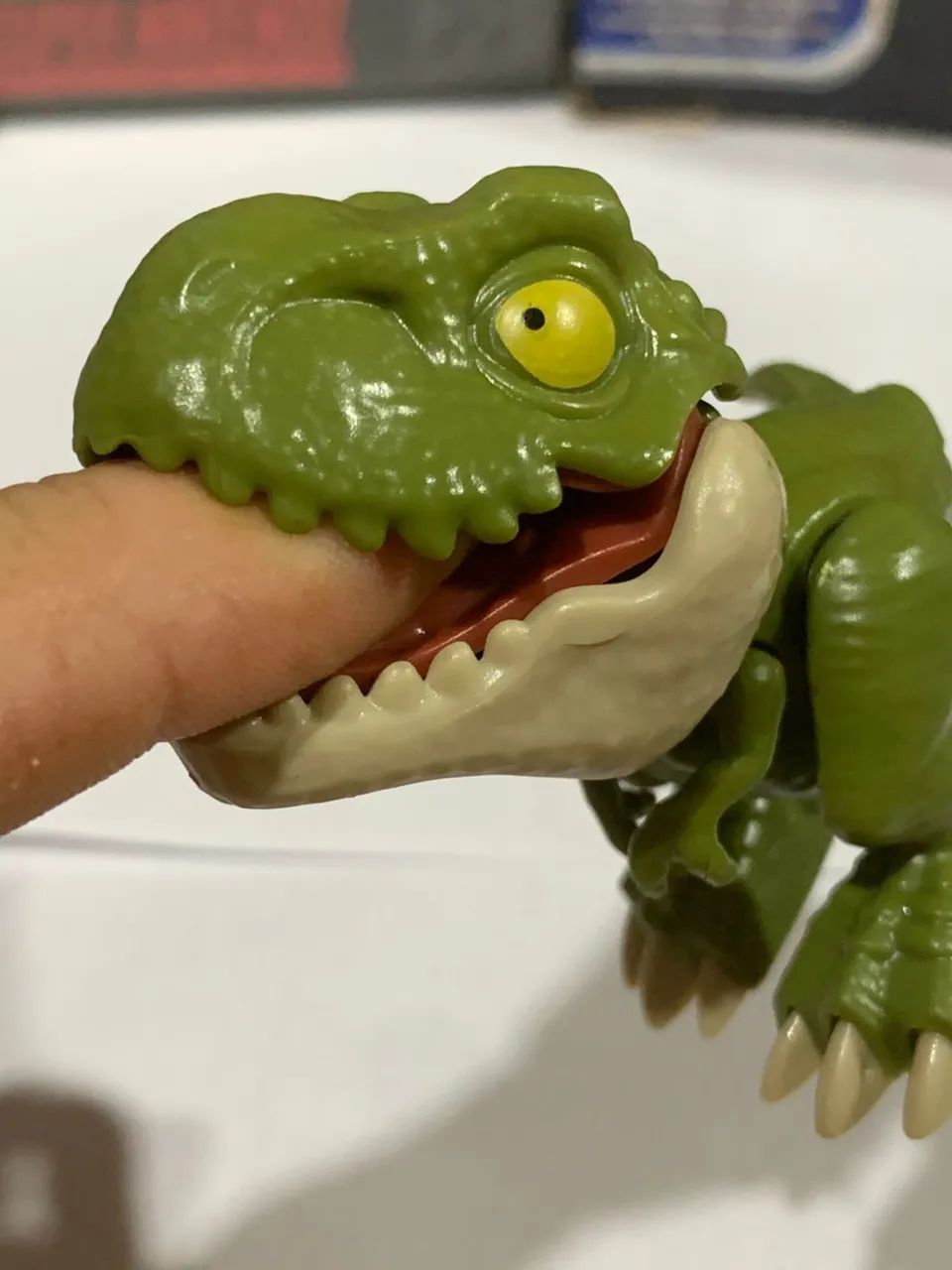 Brinquedo Criativo de Dinossauros de Dedo  - Foto 2