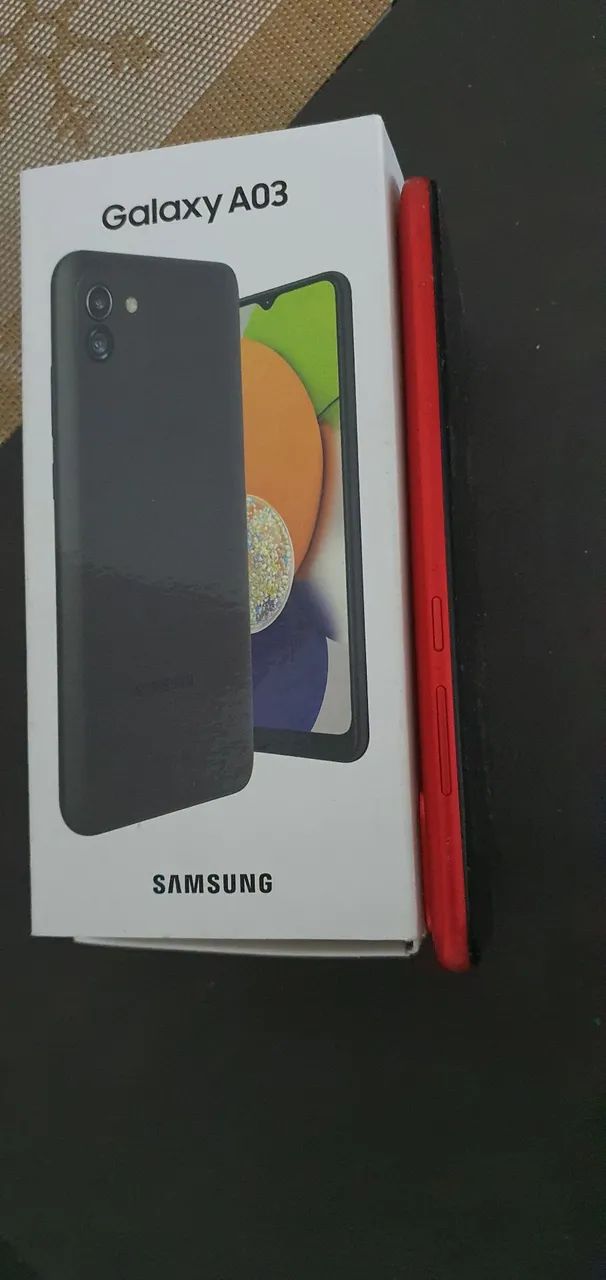 Celular Samsung A03 - Vermelho - Foto 5