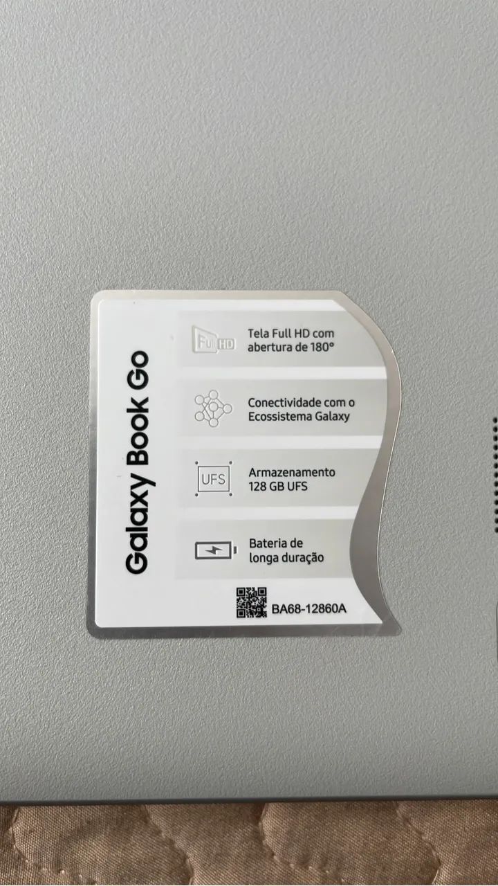 Novíssimo - Samsung Galaxy GO  - 128 SSD  - Tela Full Hd 14 - Foto 3