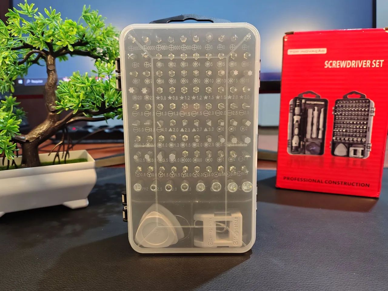 Kit de Chaves de Precisão 115 em 1 (Magnético) para PC e Celular - Pronta Entrega - Foto 3