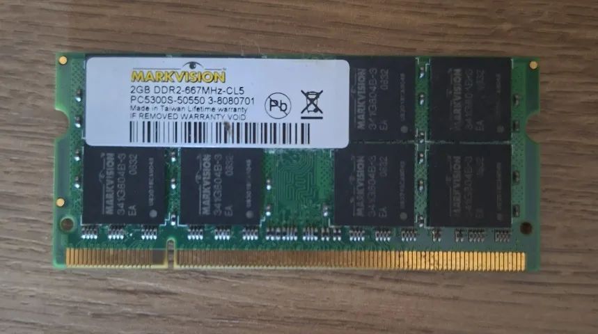 Memória Ram Markvision 2gb Ddr2 667mhz