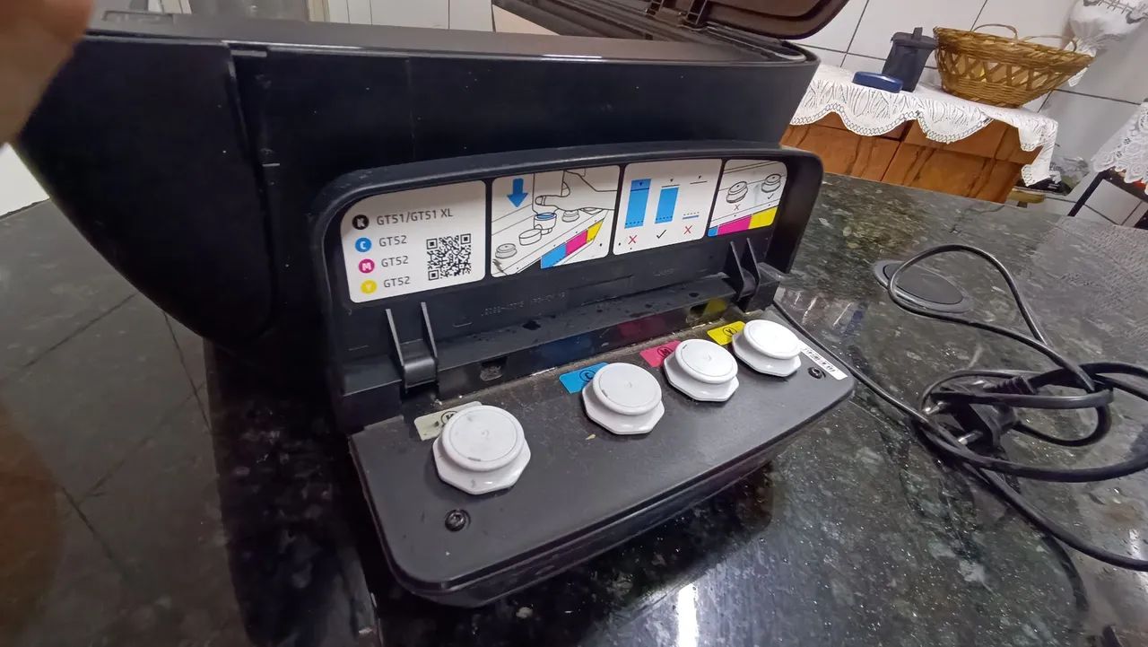 Impressora HP Wi-fi Ink Tank com defeito  - Foto 2