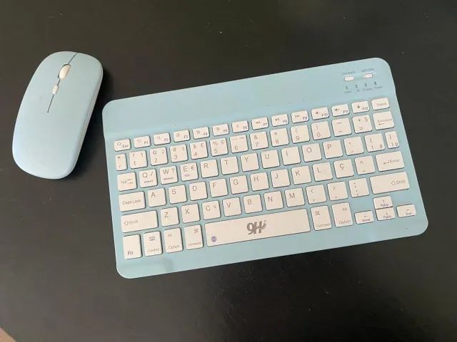 Teclado e mouse bluetooth