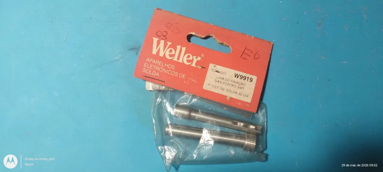 Luva ferro solda WELLER W9919