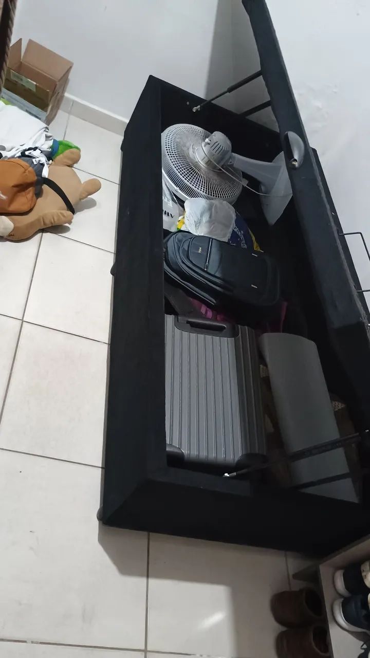 Cama box de solteiro e colchão  - Foto 2