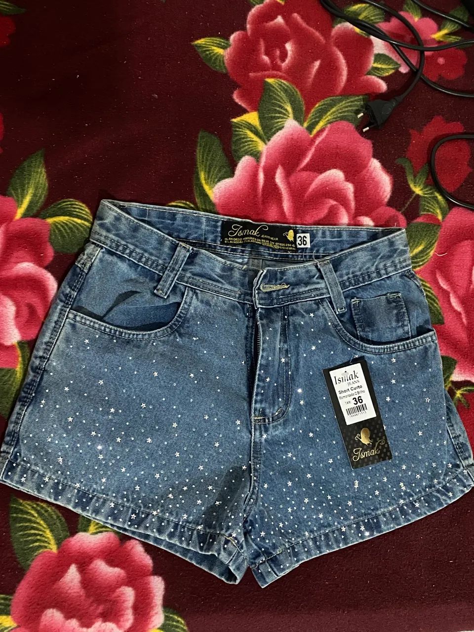 Short jeans n 36 novo - Foto 2