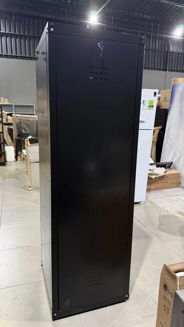 Rack piso padrão 190x60cm preto  - Foto 4