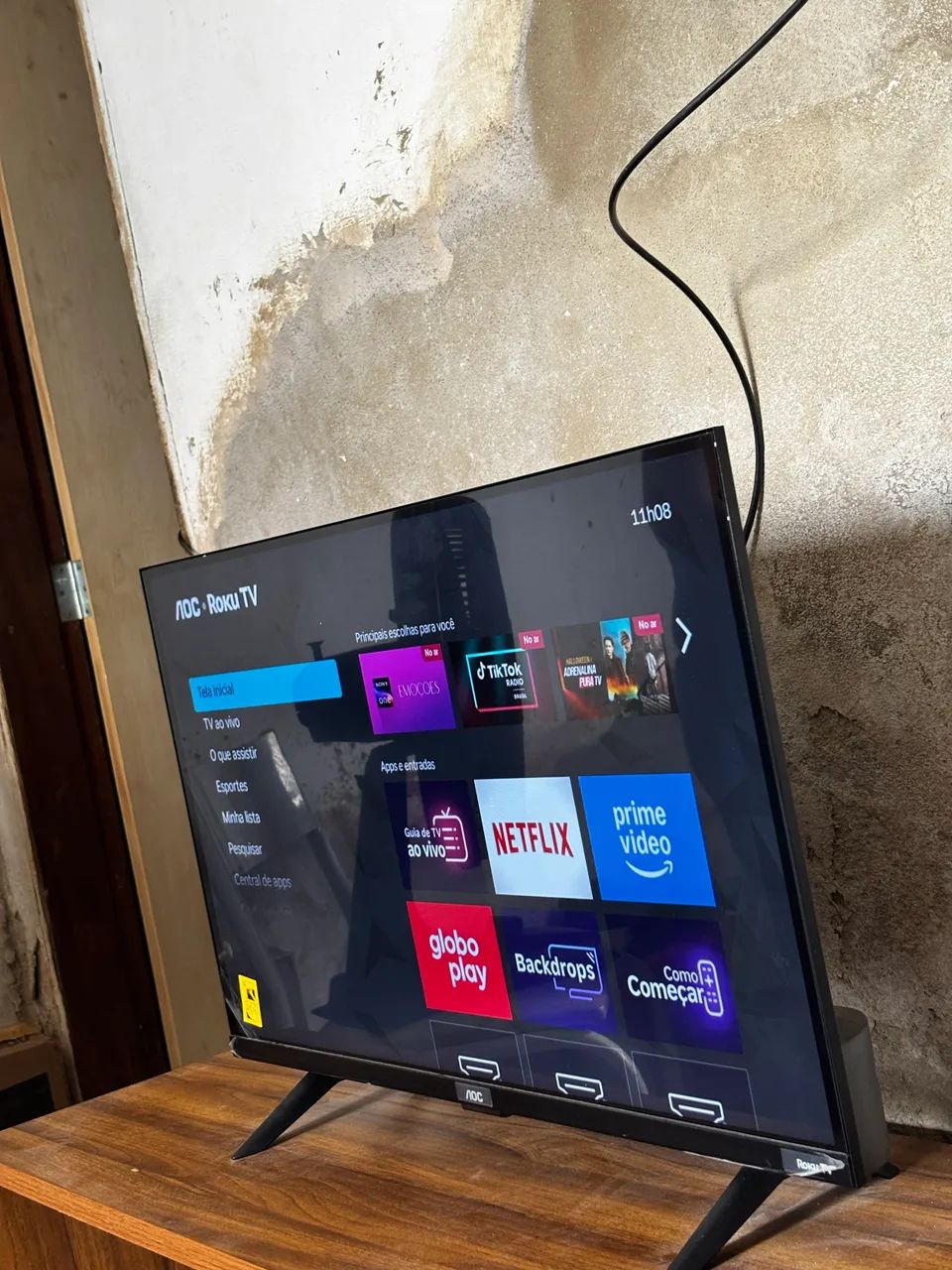 TV AOC - ROKU TV - SMART - 32? - Foto 5