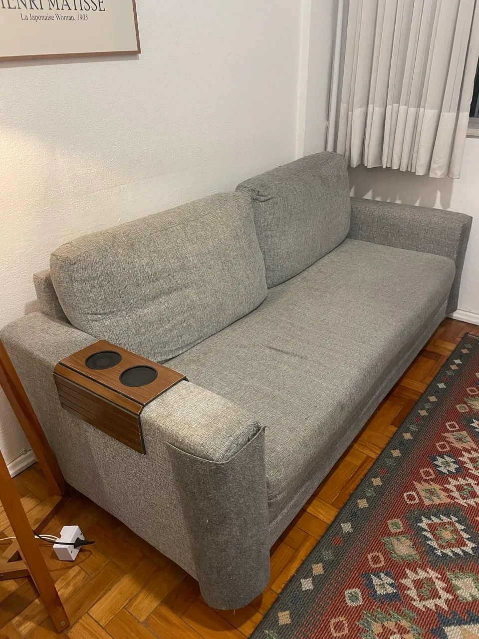 Sofá 3 lugares tok stok