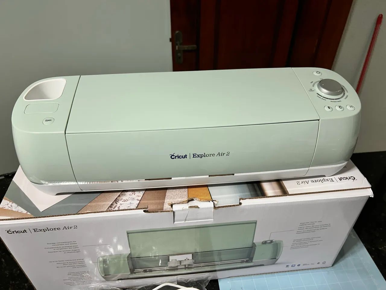 Plotter de Recorte Cricut Explore Air 2 (Mentol) - Seminova na Caixa! - Foto 4