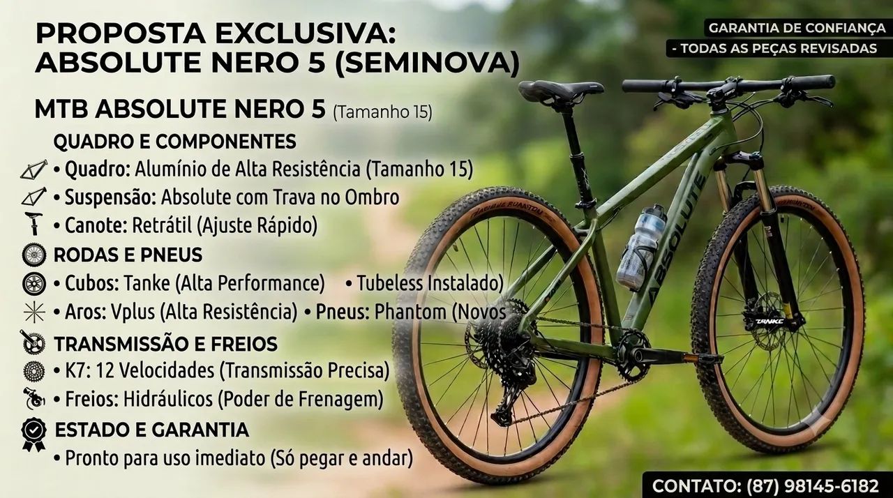 ? BICICLETA MTB ABSOLUTE NERO 5 ?