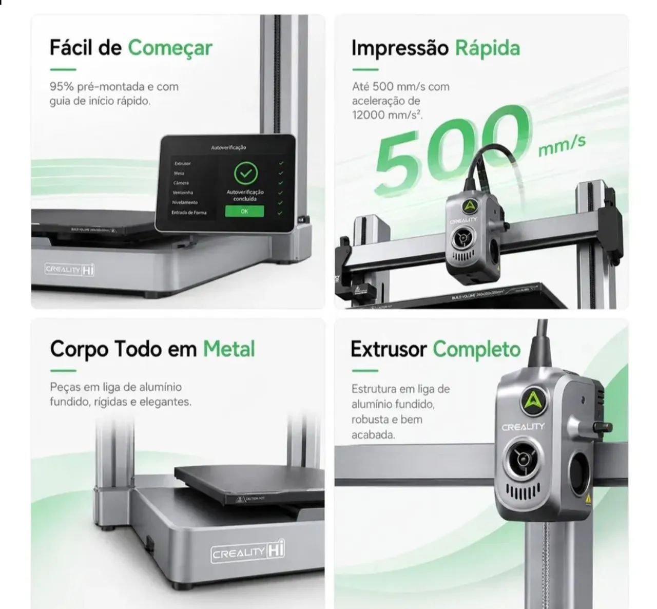 Impressora 3D creality Hi nova na caixa  - Foto 2