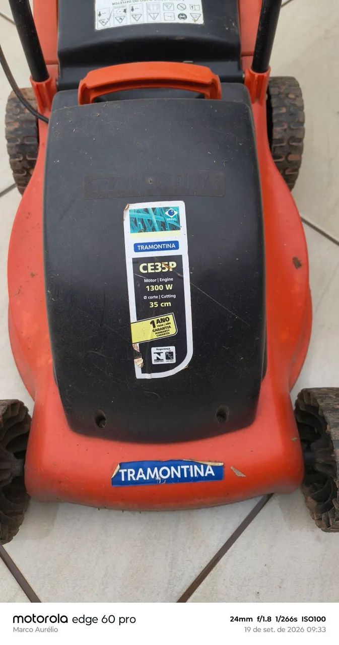 Máquina de cortar grama Tramontina  - Foto 3