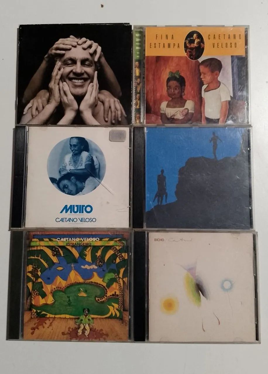 CDs lote Caetano Veloso 