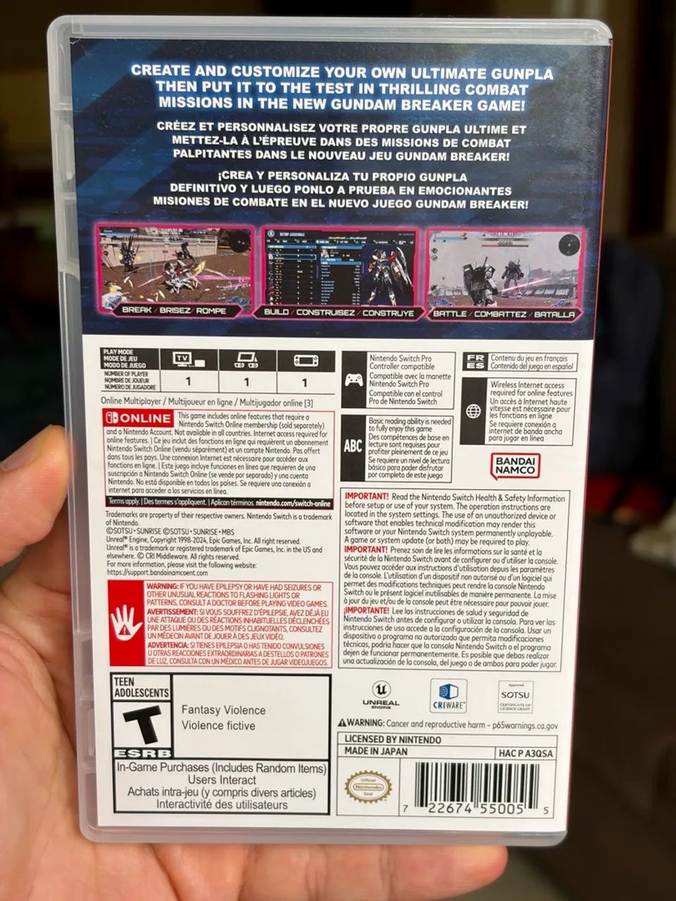 Gundam Bracker 4 Switch  - Foto 2